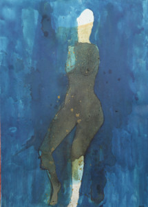 Sin Título. Dibujo. Guache sobre papel