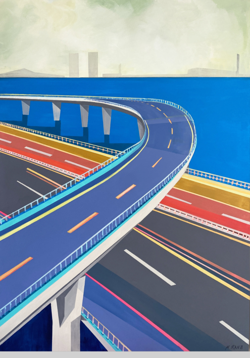 "CITY 6" | Pintura de MARTA RANZ | Compra arte en Flecha.es