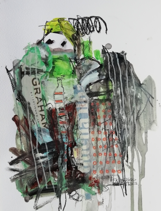 Study of the day - Serie 2.3 | Pintura de Francisco Santos | Compra arte en Flecha.es