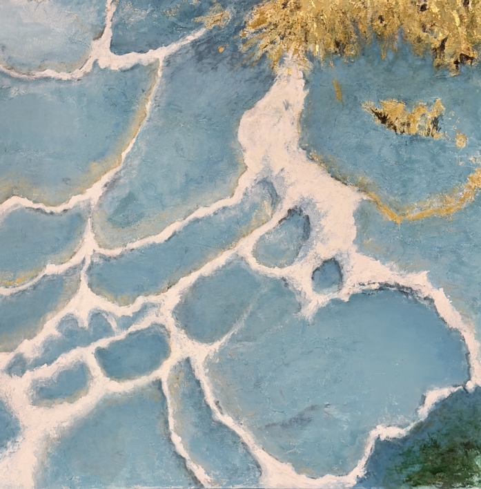 Pamukkale |Pintura de Pipa Martín | Compra arte en Flecha.es