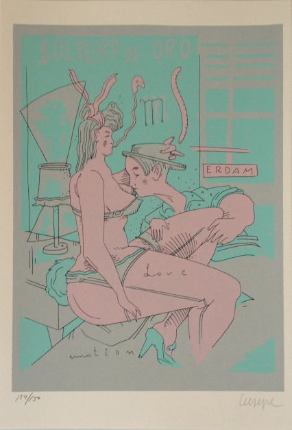 Escenas (VIII) |Obra gráfica de Ceesepe | Compra arte en Flecha.es