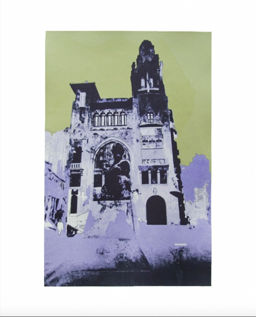 Vía Laietana (versión 2) |Obra gráfica de Jorge Castillo | Compra arte en Flecha.es