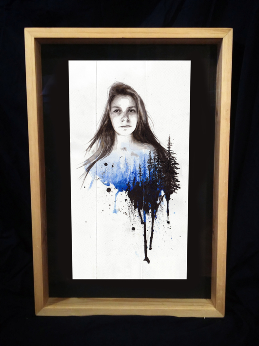 Breathe | Dibujo de Mentiradeloro | Compra arte en Flecha.es