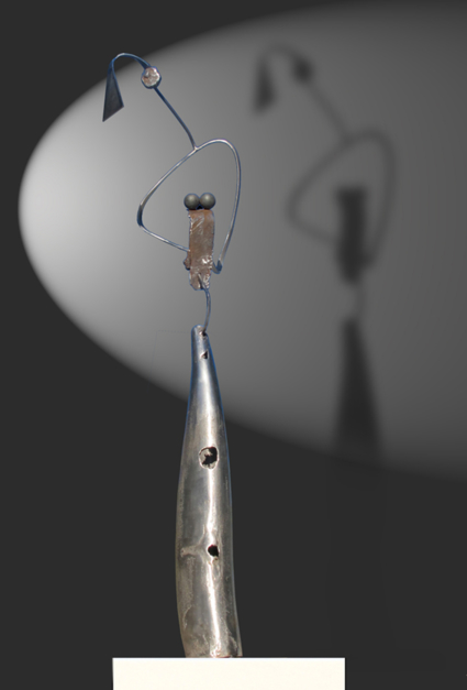 mujer embarazada |Escultura de Miguel Mansanet | Compra arte en Flecha.es