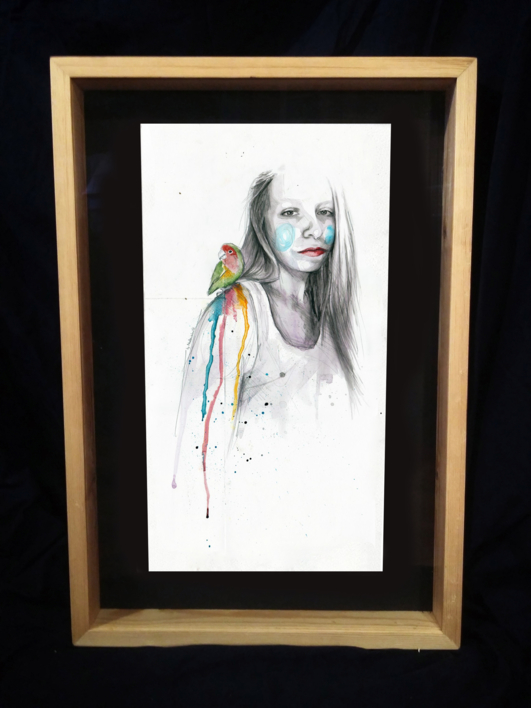 Those who don't fly remain wandering | Dibujo de Mentiradeloro | Compra arte en Flecha.es