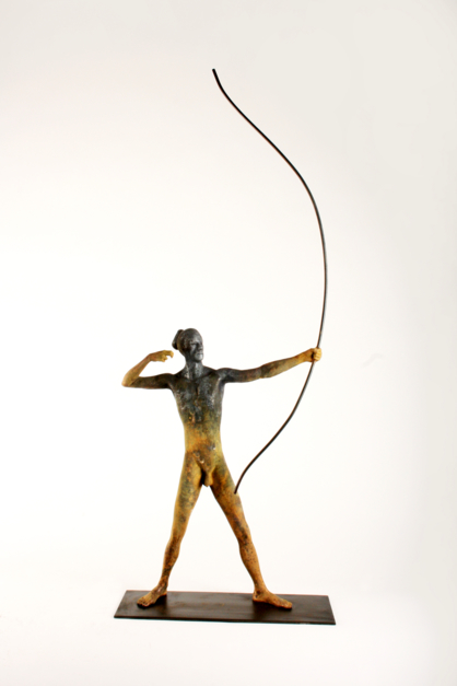 ARQUERO |Escultura de Javier de la Rosa | Compra arte en Flecha.es