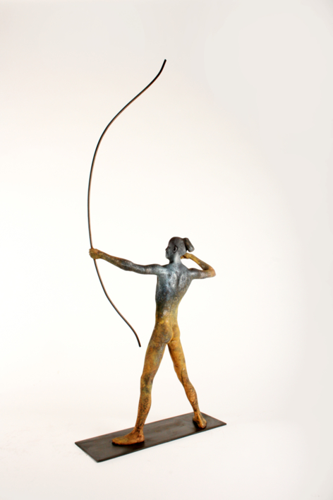 ARQUERO | Escultura de Javier de la Rosa | Compra arte en Flecha.es