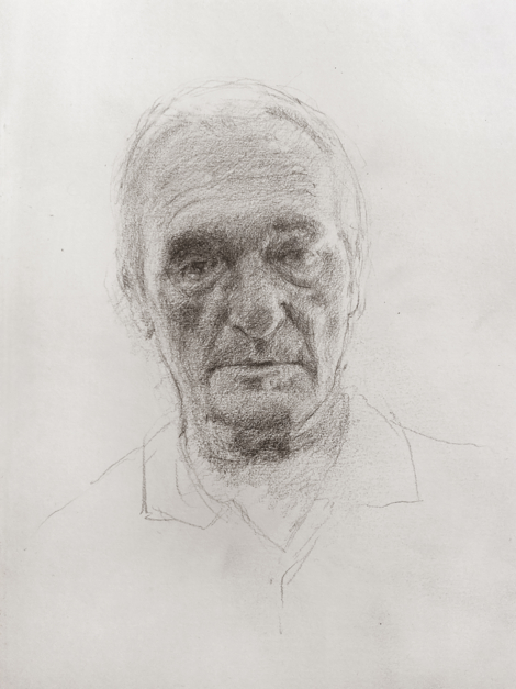 Pedro |Dibujo de Rodrigo Flechoso Fernández | Compra arte en Flecha.es