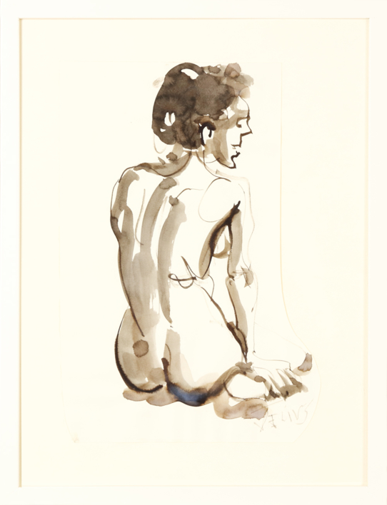 Abajo a la Derecha |Dibujo de Jaelius Aguirre | Compra arte en Flecha.es