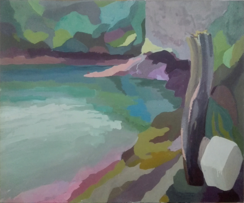 Salseiras |Pintura de Rosa Bernárdez | Compra arte en Flecha.es