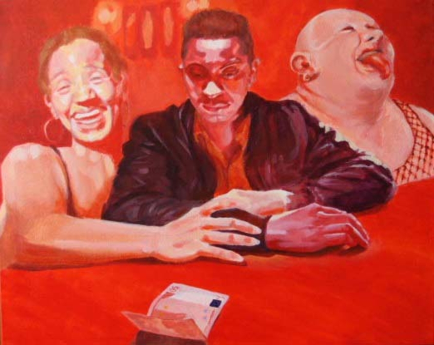 LA CUENTA |Pintura de Bianca Demo | Compra arte en Flecha.es