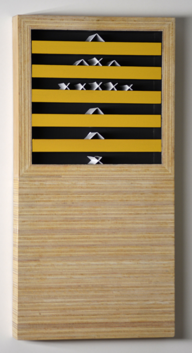 Compartblok 117 |Escultura de pared de Manuel Izquierdo | Compra arte en Flecha.es