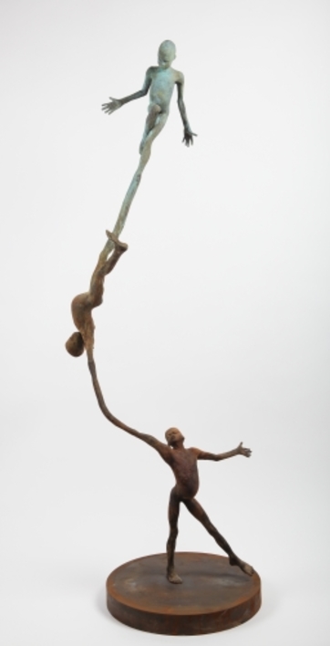JUEGO III |Escultura de Jesús Curiá | Compra arte en Flecha.es