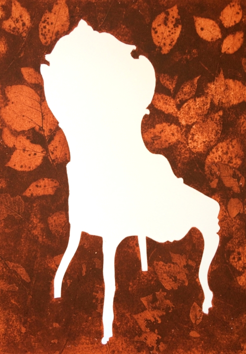 Darwin's chair |Collage de Inés Azagra | Compra arte en Flecha.es