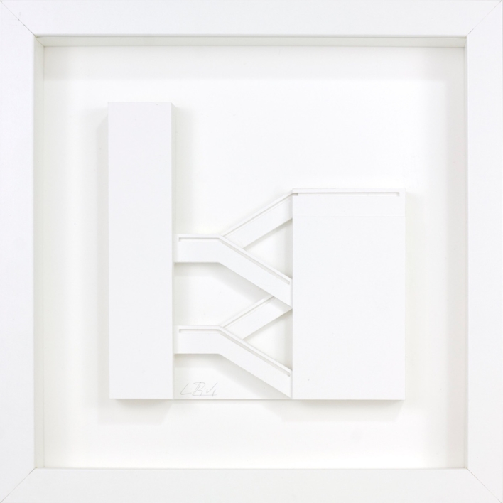 Escalera 09 |Escultura de pared de Luis Pérez Vega | Compra arte en Flecha.es