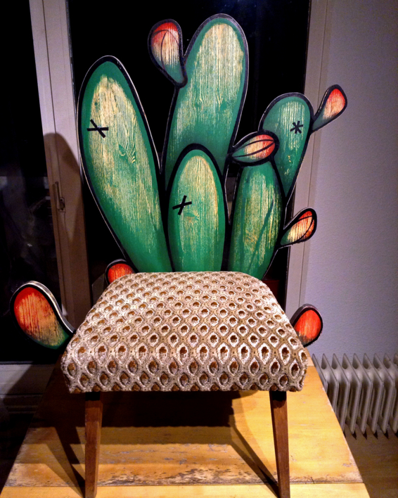 Silla Cactus | Escultura de laulimens | Compra arte en Flecha.es