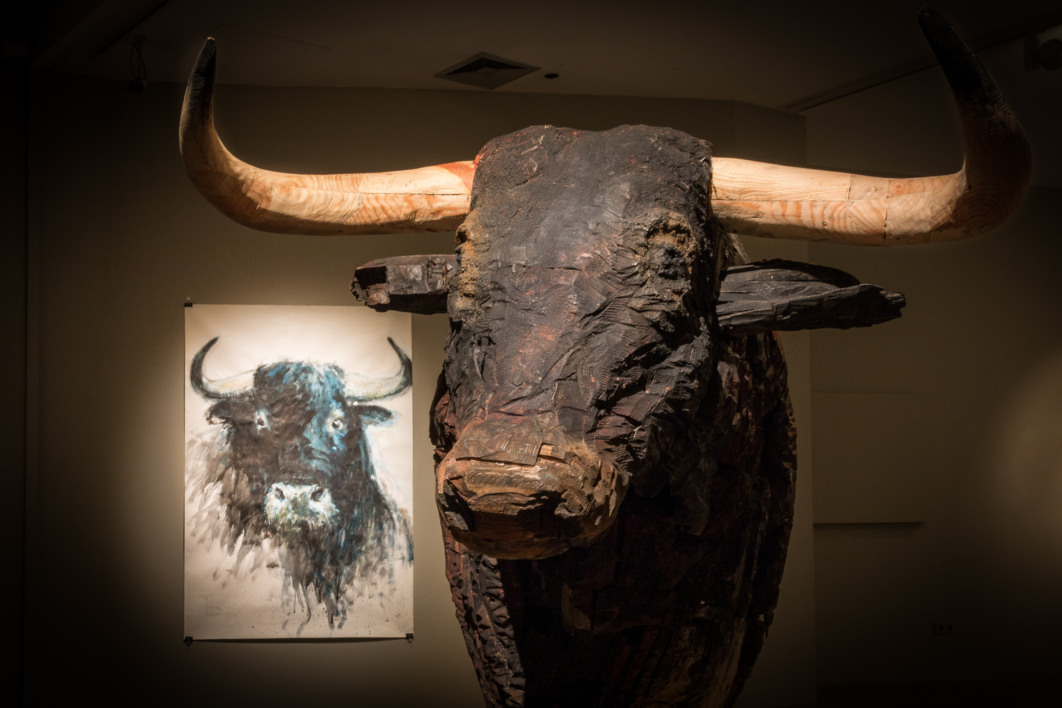 toro nº 7 | Escultura de saiz manrique | Compra arte en Flecha.es