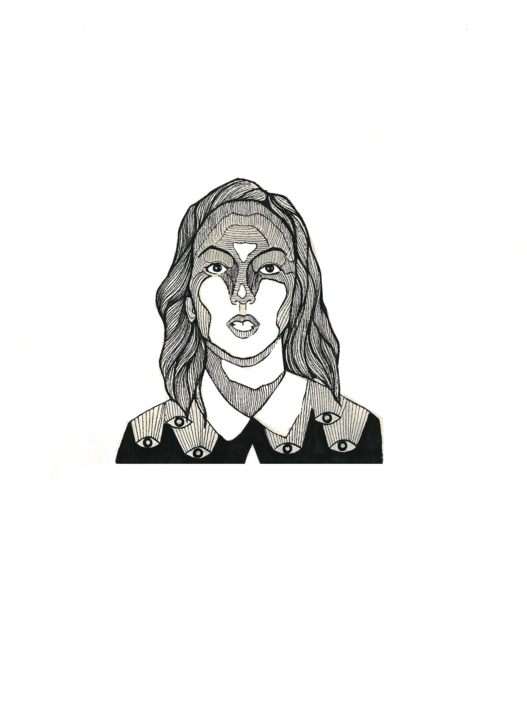Blanca |Dibujo de Lucas Zapardiel | Compra arte en Flecha.es