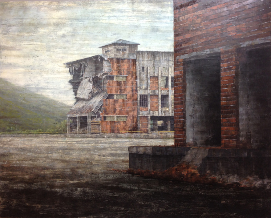 "Sefanitro. El tiempo que nos queda" |Pintura de Gorka García Herrera | Compra arte en Flecha.es