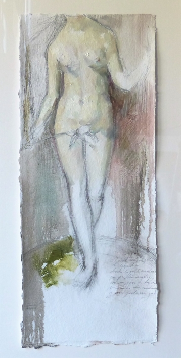 "Eva en el paraiso" |Dibujo de Carmen Roger | Compra arte en Flecha.es