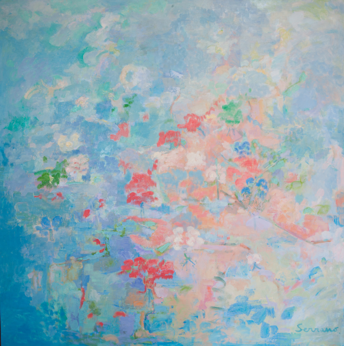 Anunciación |Pintura de Guillermo Serrano de Entrambasaguas | Compra arte en Flecha.es