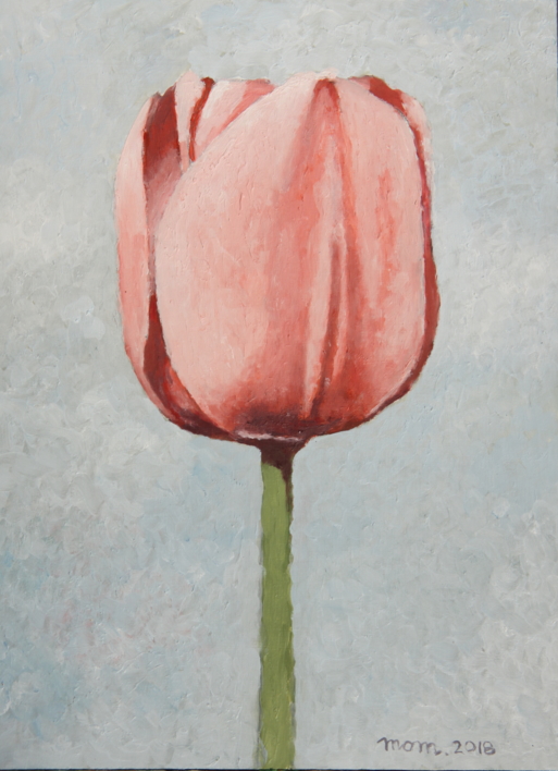Tulip  V |Pintura de Miguel Ortega Mesa | Compra arte en Flecha.es