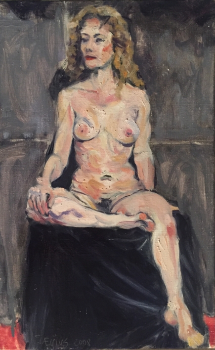 Silvia |Pintura de Jaelius Aguirre | Compra arte en Flecha.es