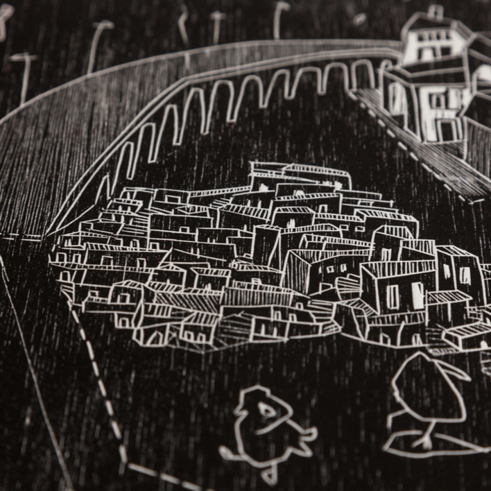 Sin fronteras. | Obra gráfica de Marta Aguirre | Compra arte en Flecha.es