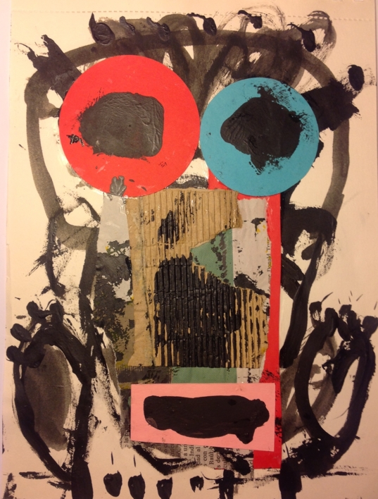 Cara 1 |Collage de Pedro galvez | Compra arte en Flecha.es