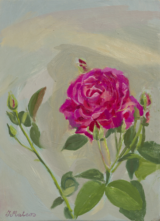 Rosas 5 |Pintura de Ignacio Mateos | Compra arte en Flecha.es