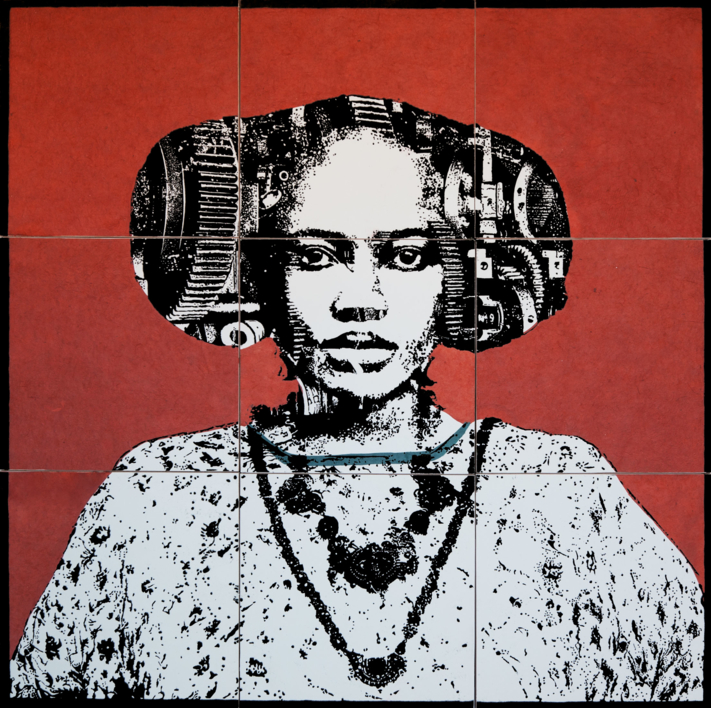 Construcción 2 |Collage de Alicia Calbet | Compra arte en Flecha.es