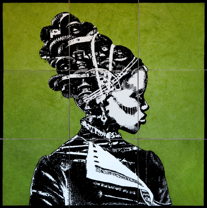 Construcción  4 |Collage de Alicia Calbet | Compra arte en Flecha.es