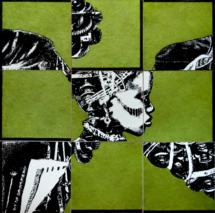 Construcción  4 | Collage de Alicia Calbet | Compra arte en Flecha.es