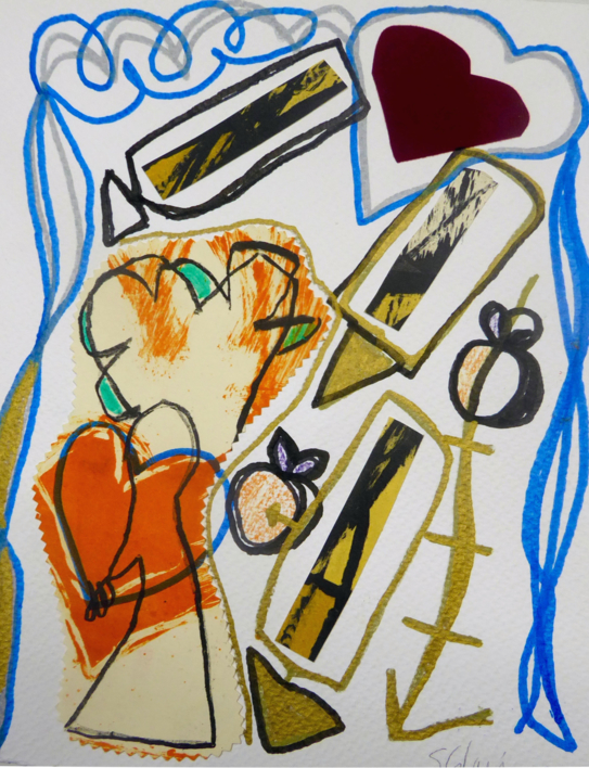 caminante2 |Dibujo de Sílvia Colomina | Compra arte en Flecha.es