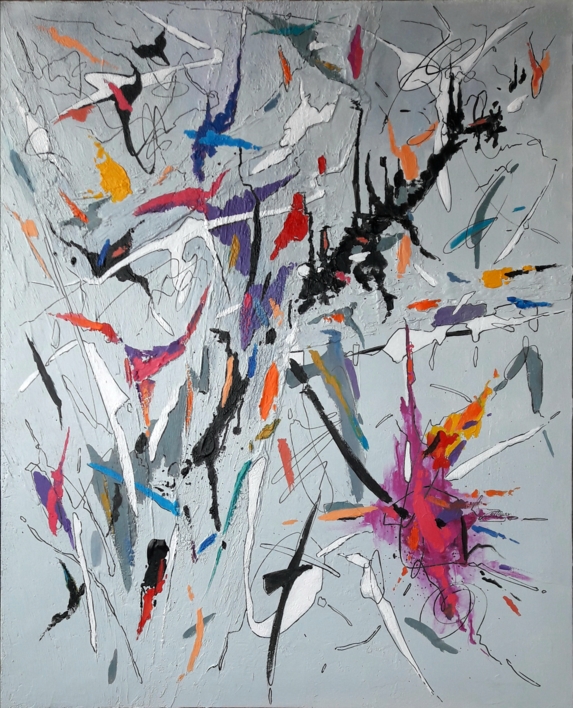 Título: Midnight Blues |Pintura de Valeriano Cortázar | Compra arte en Flecha.es