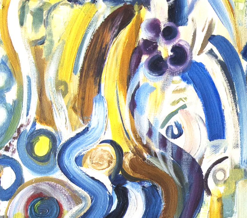 inspiración natural, arroyo de montaña, color y forma | Pintura de Maciej Cieśla | Compra arte en Flecha.es