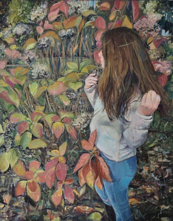 En el Jardín |Pintura de Amaya Fernández Fariza | Compra arte en Flecha.es