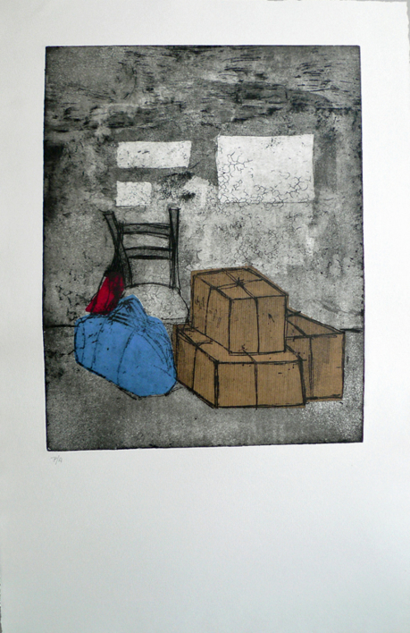 Sus cosas |Obra gráfica de Ana Valenciano | Compra arte en Flecha.es