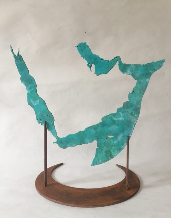 MAR ROJO Y GOLFO PÉRSICO |Escultura de Jaelius Aguirre | Compra arte en Flecha.es
