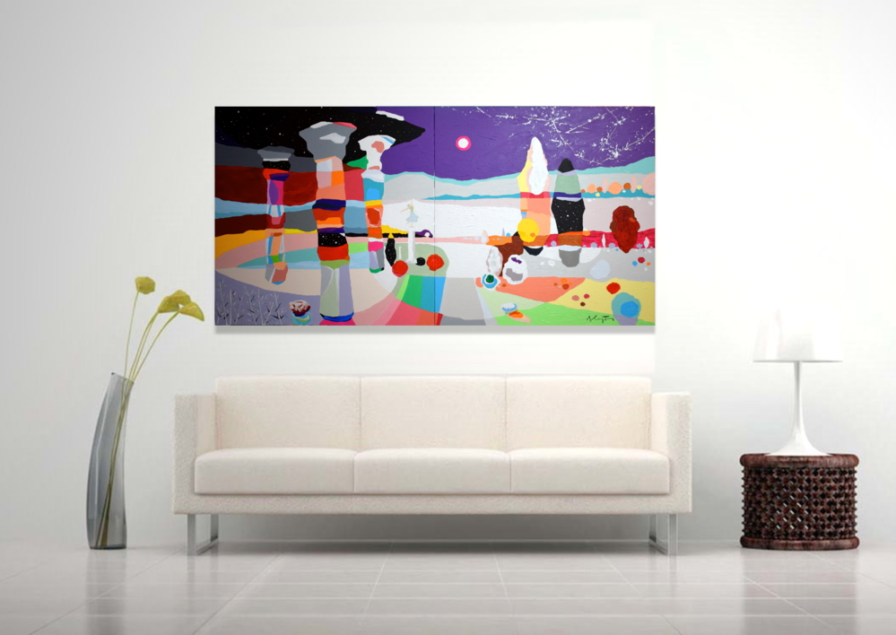 Mi Santuario | Pintura de ALEJOS | Compra arte en Flecha.es