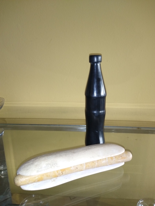 Combo hotdog/Serie Bodegón |Escultura de Rocio Rodrigo Prado | Compra arte en Flecha.es