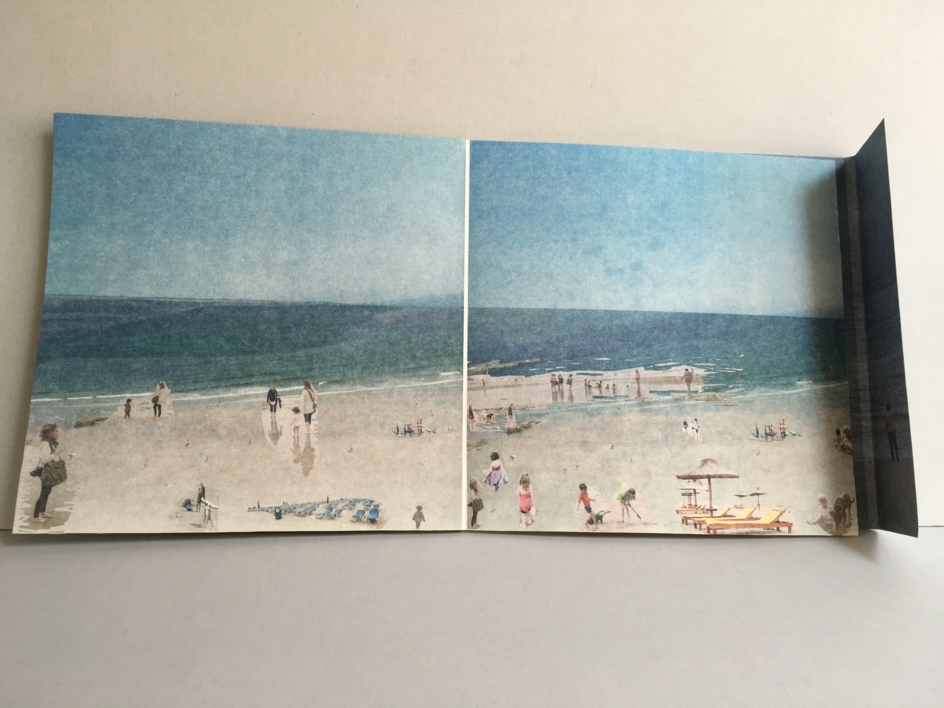 Horario de playa : 08:00  00:00 . Libro de artista | Obra gráfica de Ana Valenciano | Compra arte en Flecha.es