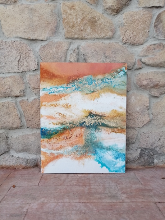 [glaciares] VIII | Pintura de Elisa de la Torre | Compra arte en Flecha.es