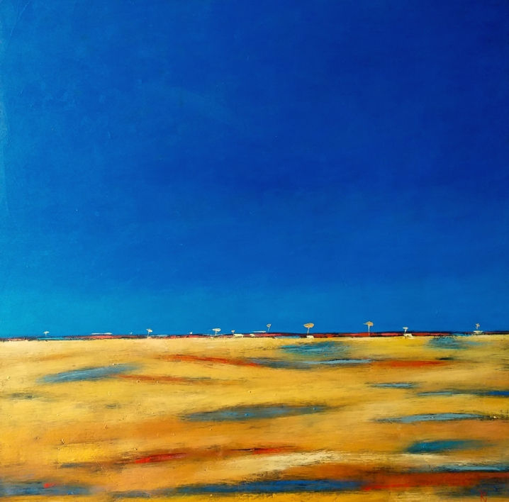 Summer Landscape |Pintura de Kestutis Jauniskis | Compra arte en Flecha.es