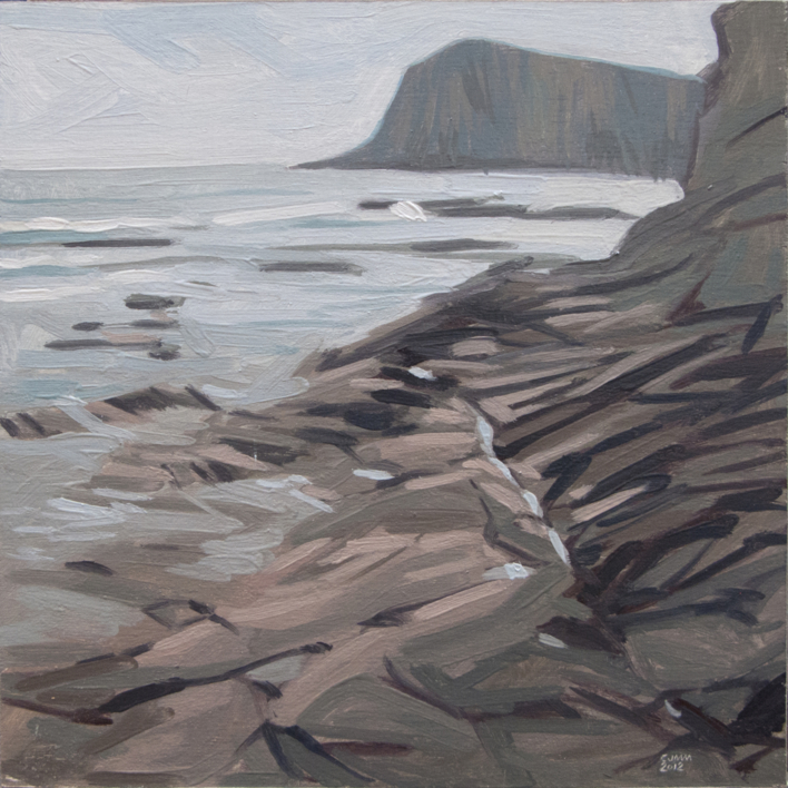 Cabo de Gata Escullos |Pintura de Carlos J. Márquez | Compra arte en Flecha.es