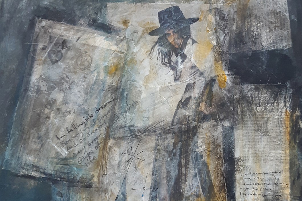 I am falling into dreams | Collage de Robert van Bolderick | Compra arte en Flecha.es