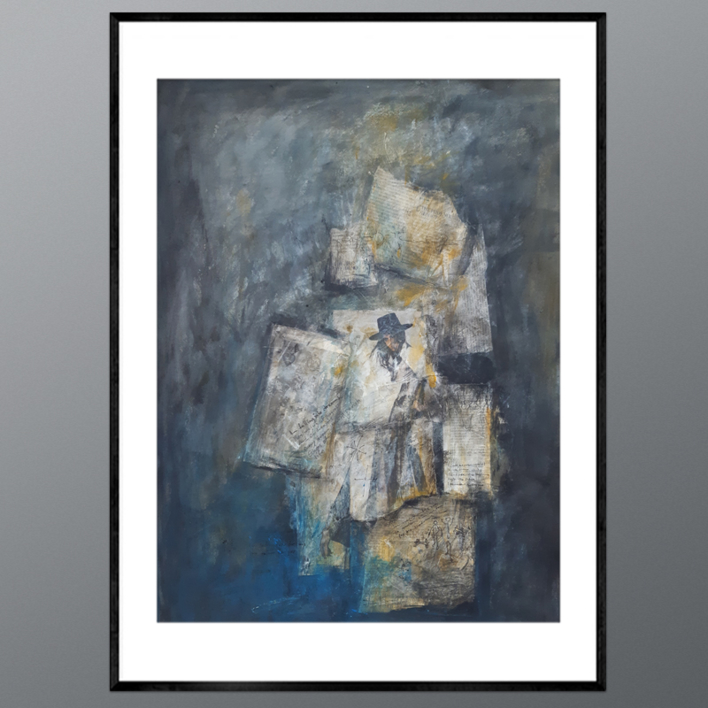 I am falling into dreams | Collage de Robert van Bolderick | Compra arte en Flecha.es