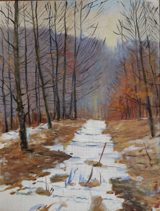 Early Spring |Pintura de Bessaraba Leonid Pavlovich | Compra arte en Flecha.es