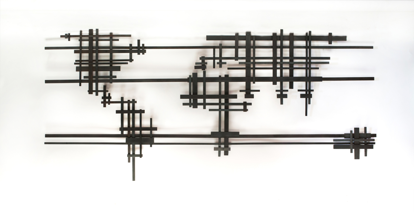 MAPA MUNDI XXV |Escultura de pared de María Hervás | Compra arte en Flecha.es