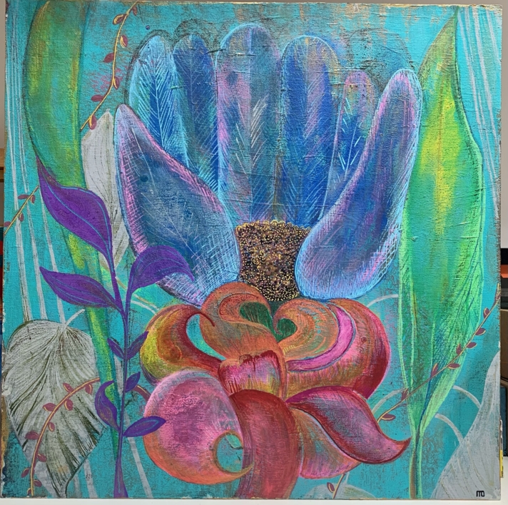 Floro | Pintura de Mo Barretto | Compra arte en Flecha.es
